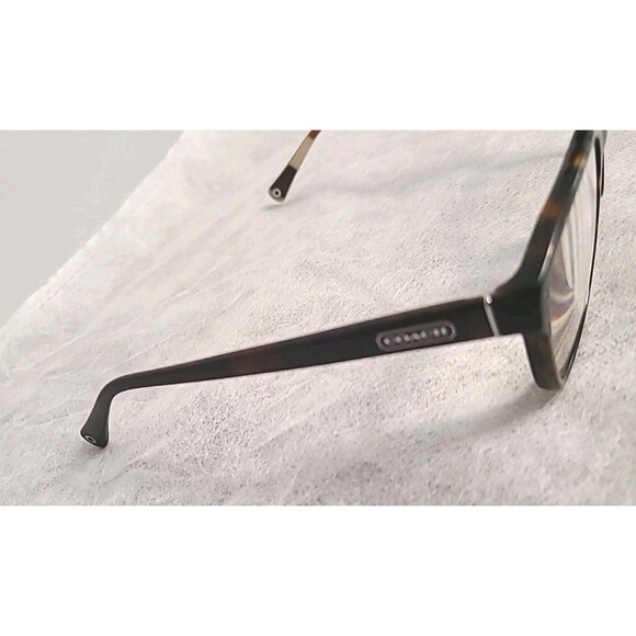 Coach Eyeglass Frames HC 6013 Dark Tortoise 5001 Julayne Flex Hinge 54-16-135 - Picture 4 of 12
